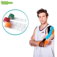 Katoenen spiertaperol voor atleet Kinesiologietape Sporttape
